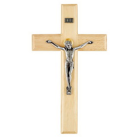 Jeweled Cross J6956 10" Oak St Mark Crucifix