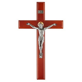 Jeweled Cross J6960 12" Cherry St Mark Crucifix