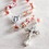 Creed J7354 Hand Painted Rosary - Aqua