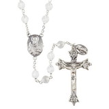 Creed J7368 Loc-Link Vienna Rosary - Crystal