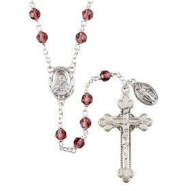 Creed J7373 Loc-Link Vienna Rosary - Amethyst