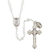 Creed J7376 Loc-Link Vienna Rosary - Crystal