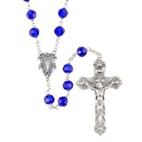 Creed J7388 Loc-Link Vienna Rosary - Sapphire