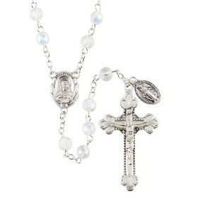 Creed J7392 Prague Rosary - Crystal