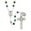 Creed J7393 Prague Rosary - Emerald