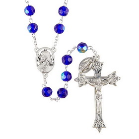 Creed J7397 Prague Rosary - Sapphire