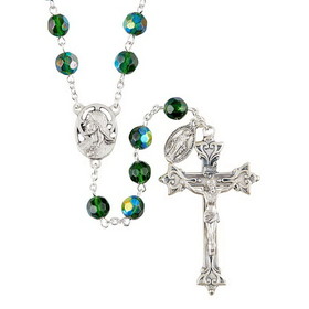 Creed J7400 Prague Rosary - Emerald