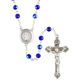 Creed J7405 Prague Rosary - Sapphire