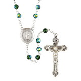 Creed J7408 Prague Rosary - Emerald