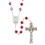 Creed J7418 Prague Rosary - Ruby