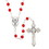 Creed J7439 Confirmation Rosary - Ruby