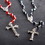 Creed J7441 Loc-Link Confirmation Rosary - Ruby