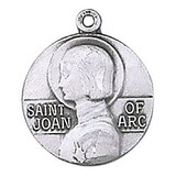 Jeweled Cross JC-107/1MFT St Joan Of Arc Medal