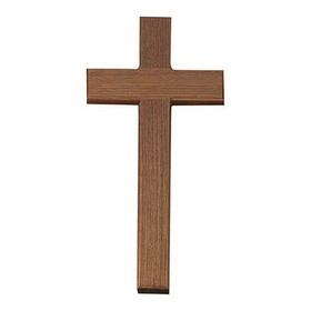 Jeweled Cross 12" Walnut Cross