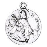 Jeweled Cross JC-113/1MFT St Kevin Medal