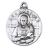 Jeweled Cross JC-114/1MFT St Lawrence Medal