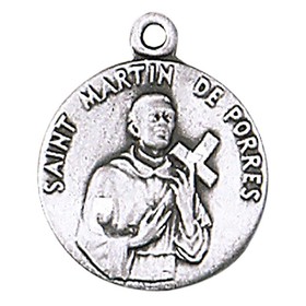 Jeweled Cross JC-118/1MFT St Martin De Porres Medal