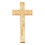 Jeweled Cross JC-1193 12" Plain Oak Cross
