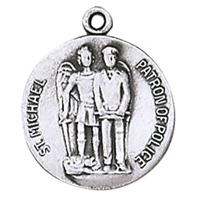 Jeweled Cross JC-121/1MFT St Michael Police Medal