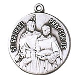 Jeweled Cross JC-128/1MFT St Raphael Medal