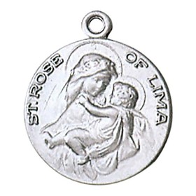 Jeweled Cross JC-131/1MFT St Rose Medal