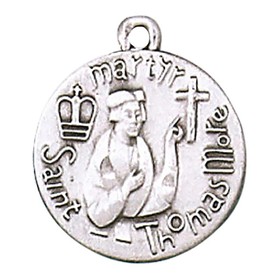 Jeweled Cross JC-137/1MFT St Thomas More Medal