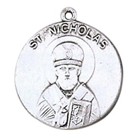 Jeweled Cross JC-144/1MFT St. Nicholas Medal