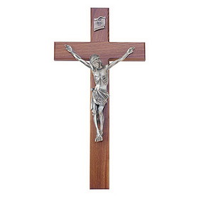 Jeweled Cross Jeweled Cross Walnut Crucifix