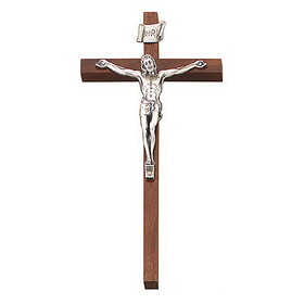 Jeweled Cross 10" Dark Oak Cross