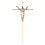 Jeweled Cross JC-855-K Gold-Plated Crucifix