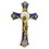 Jeweled Cross JC-3242-L Holy Family Holy Mass Crucifix