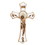 Jeweled Cross JC-3244-LPL First Communion Holy Mass Crucifix - White