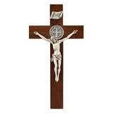 Jeweled Cross Jeweled Cross St. Benedict Standing Crucifix