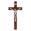 Jeweled Cross JC-636-E 6-1/4" Walnut Crucifix