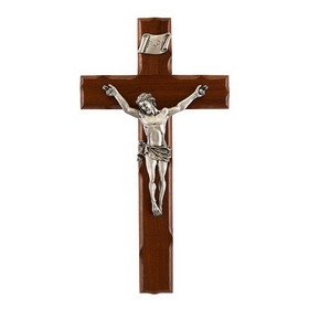 Jeweled Cross Jeweled Cross Notched Edge Crucifix