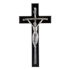 Jeweled Cross JC-8441-E Black Papal Crucifix