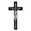 Jeweled Cross JC-8441-E Black Papal Crucifix