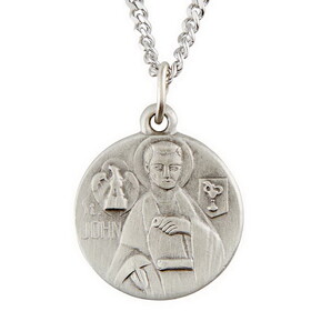 Jeweled Cross JC-9109/1MFT St. John Evangelist Medal