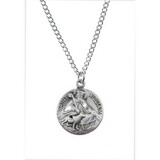 Jeweled Cross JC-9139/1MFT St. William Medal on Chain