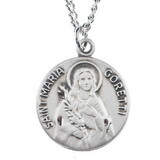 Jeweled Cross JC-9163/1MFT St. Maria Goretti Medal