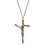 Jeweled Cross JC-9555-C Serpentine Pendant
