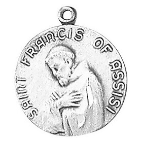 Jeweled Cross JC-97/1MFT St. Francis of Assis Medal
