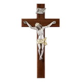 Jeweled Cross Jeweled Cross Crucifix with Two-Tone Corpus