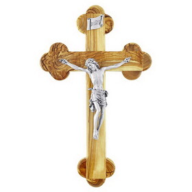 Jeweled Cross JC-9950 10" Budded Crucifix