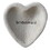 Wedding K1332FRN Grey Paulownia Heart Trinket Tray - Bridesmaid