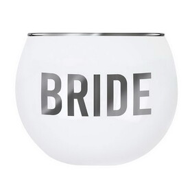 Wedding K1348FRN Roly Poly Glass - Bride