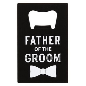 Wedding K1352FRN Man Card Bottle Opener - Father of the Groom