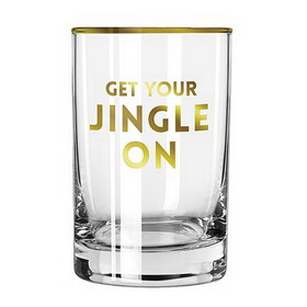 Sippin' Pretty K1435FRN Rocks Glass - Get Your Jingle On