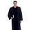 Cambridge Cambridge&Trade; Black Pulpit Robe With Polyester Velvet Panels