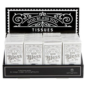 Gifts of Faith L0720 God Bless You Tissues